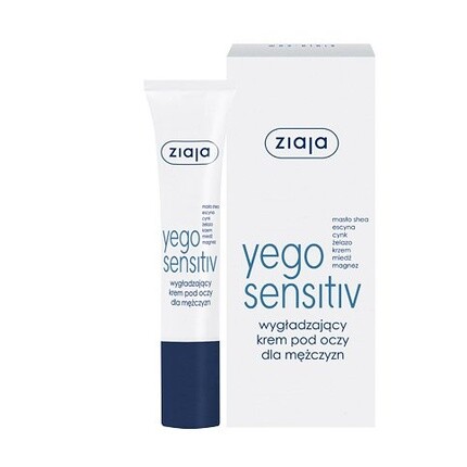

Yego Sensitive Разглаживающий крем для глаз для мужчин 15 мл, Ziaja