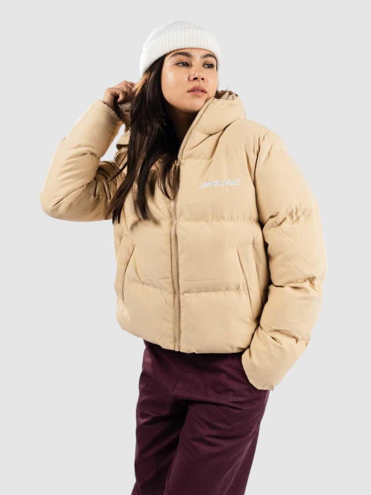 

Зимняя куртка Santa Cruz Strip Logo Quilted Jacke, beige
