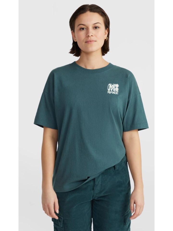 

Футболка O`Neill T-Shirt Surf Heros, цвет Petrol