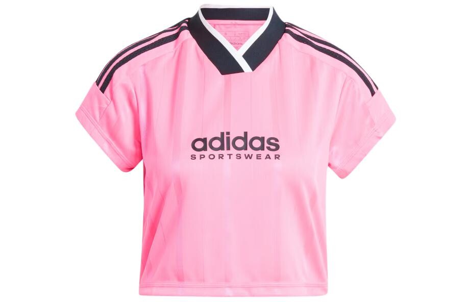 

Одежда Футболка женская розовая Adidas
