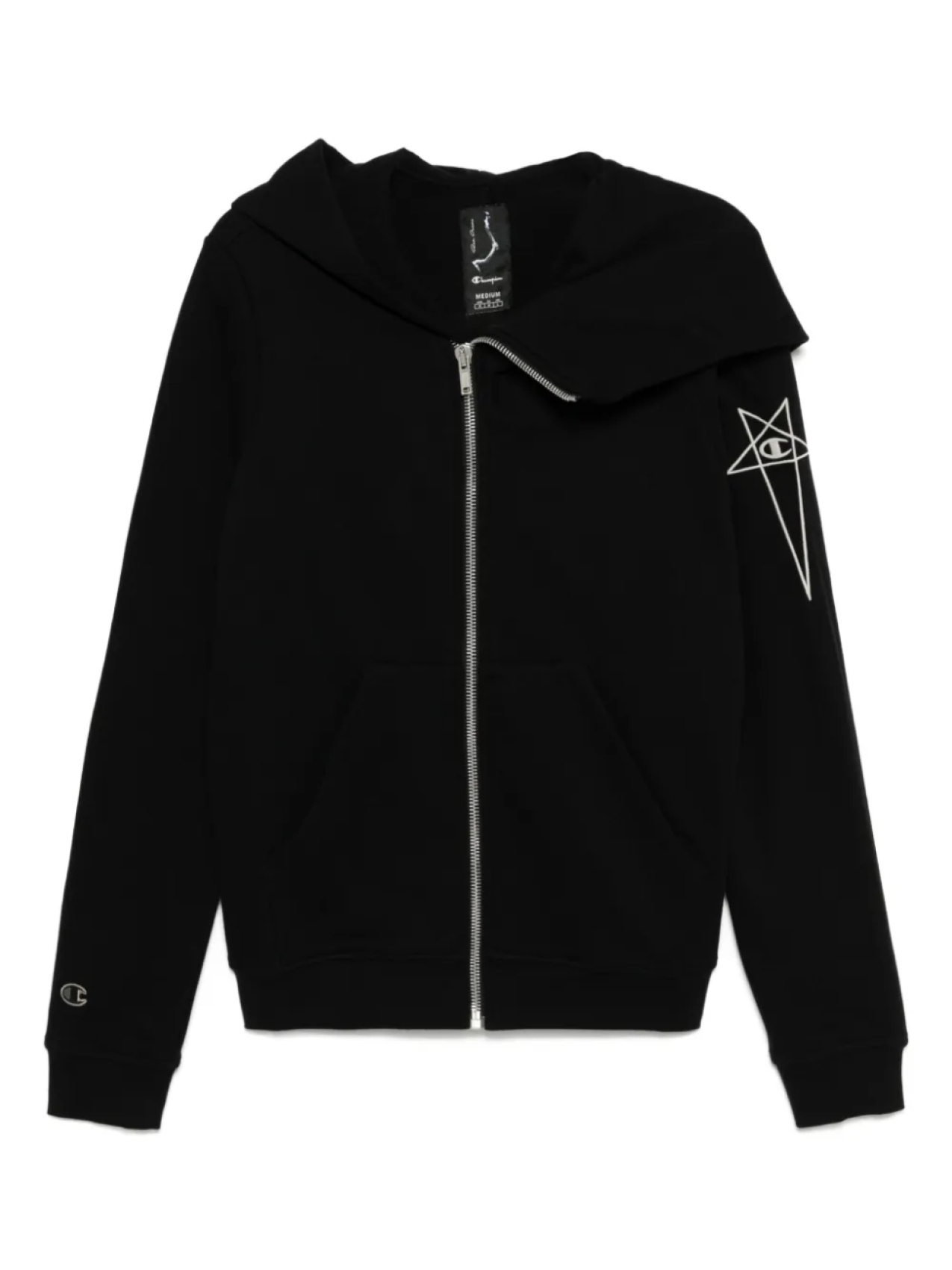 

Rick Owens X Champion худи Mountain, черный