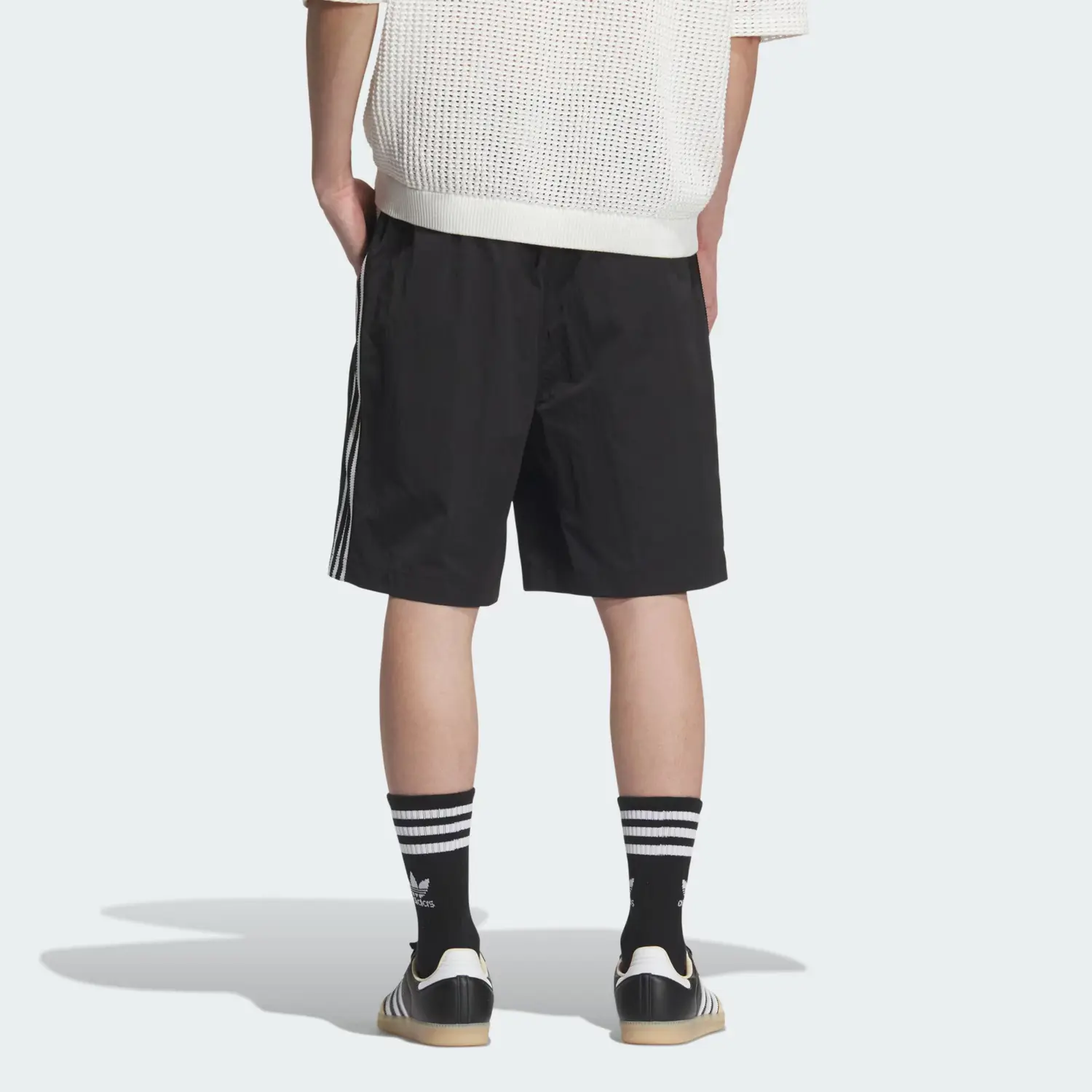 Мужские спортивные шорты SS25 Adidas Originals, черный — фото 4
