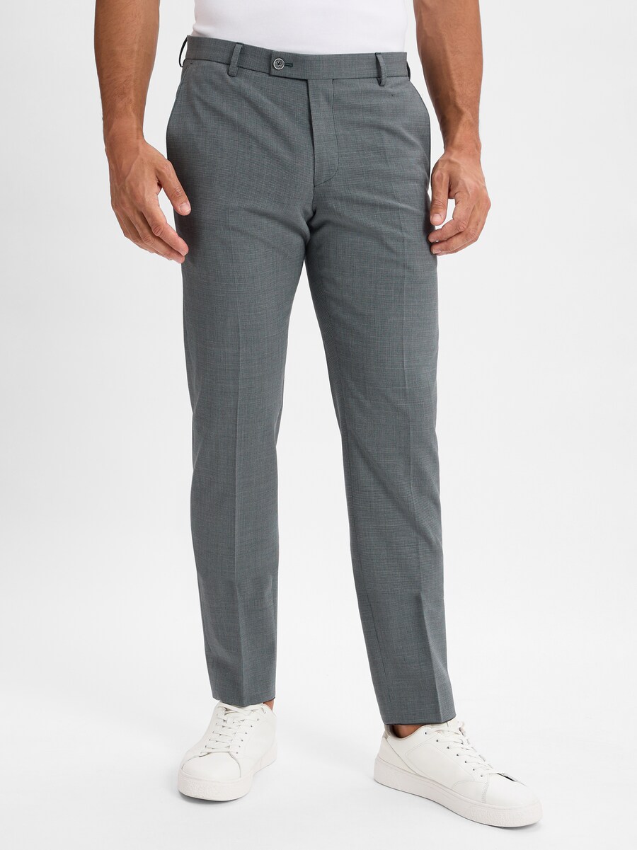 

Обычные плиссированные брюки Finshley & Harding Mitch, серый