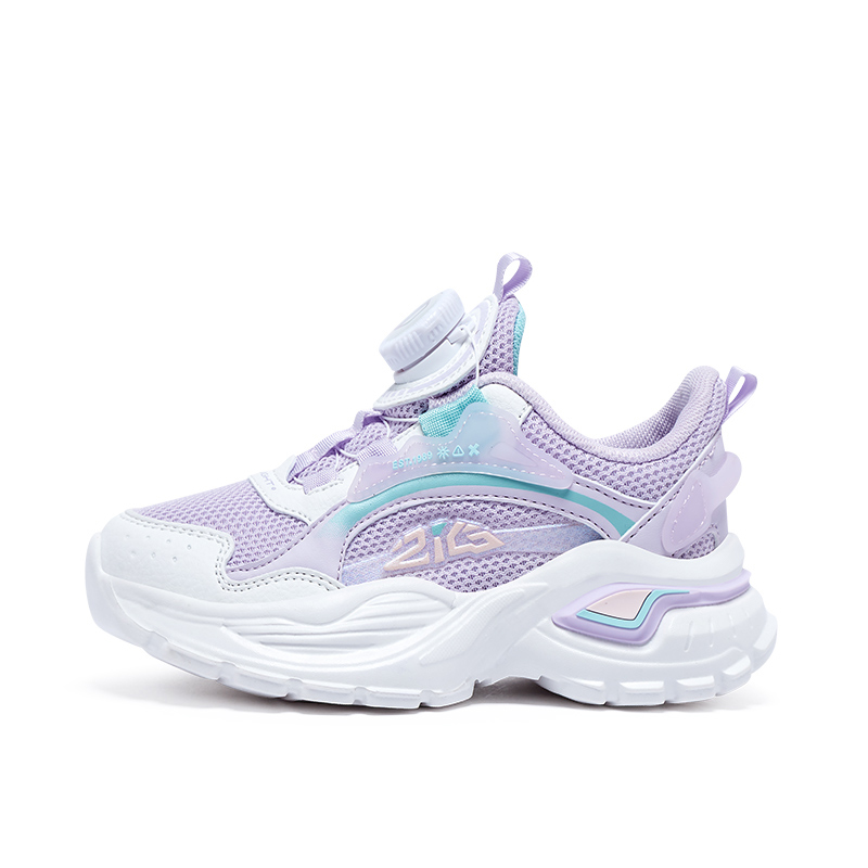 

Детские кроссовки для бега BIG WASP, черный/розовый/фиолетовый