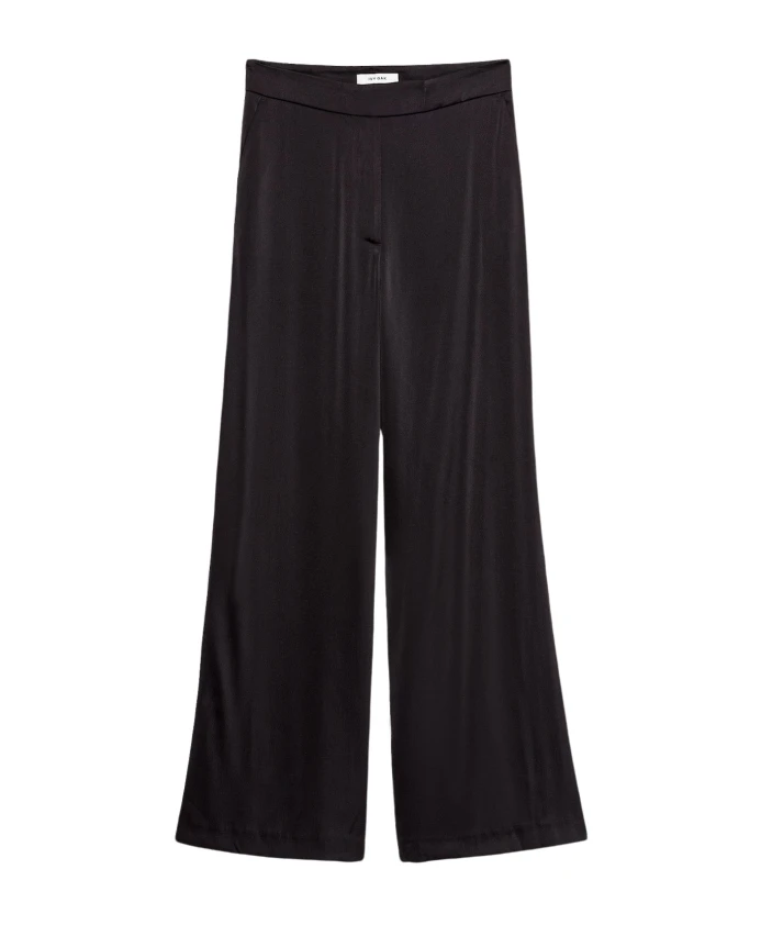

Широкие брюки с завышенной талией Ivy Oak, черный