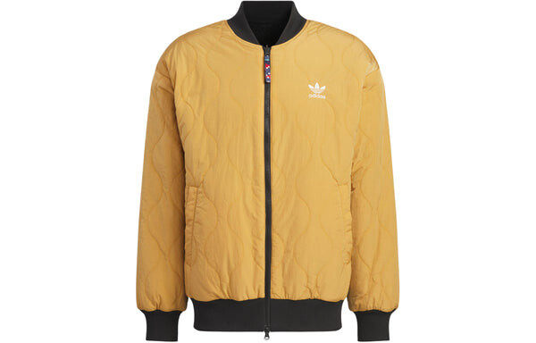 Куртка originals x feifei ruan двусторонний шерпа бомбер азиатские размеры Adidas, черный — фото 3