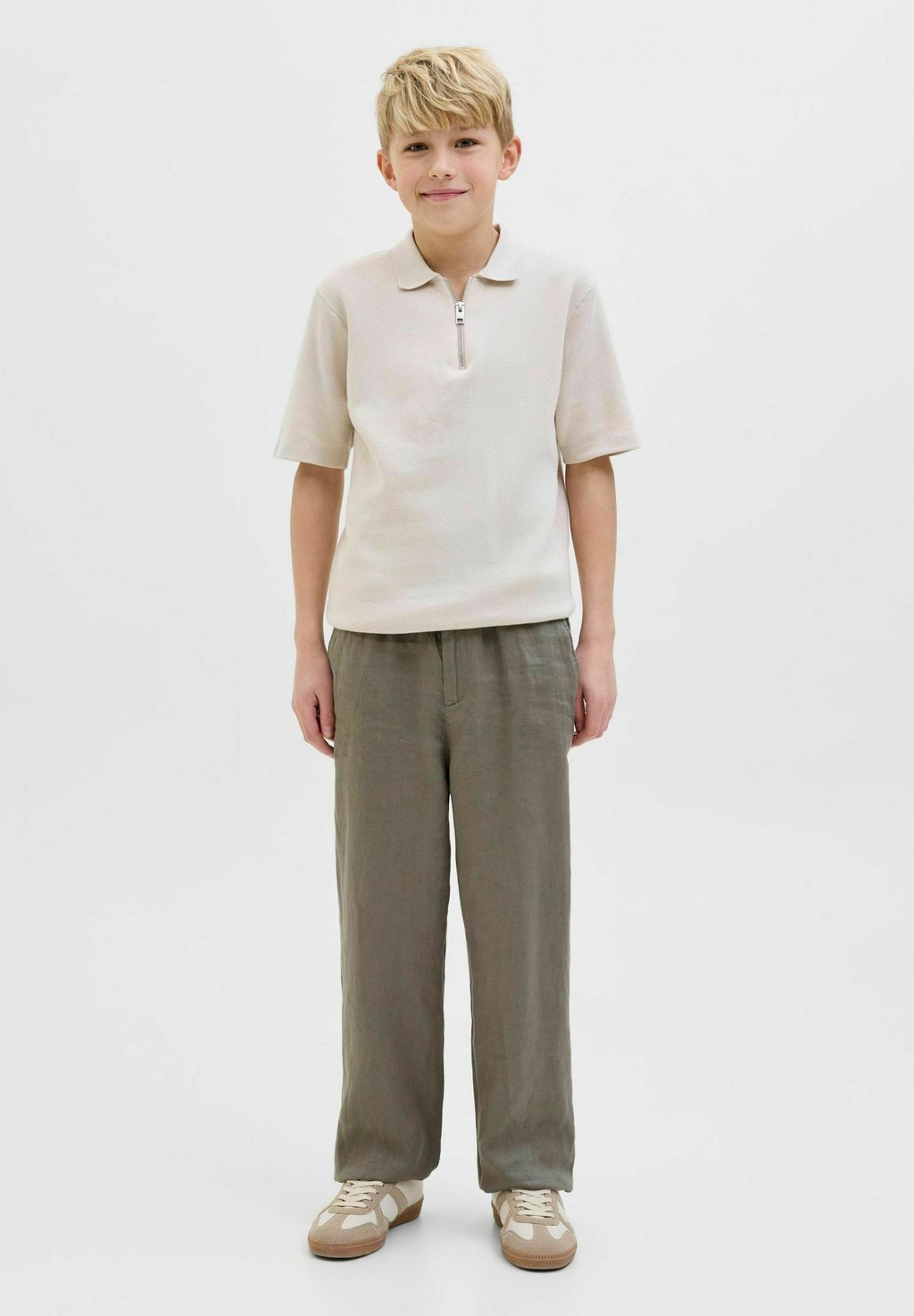 

Брюки Jack & Jones Junior, темно-зеленый