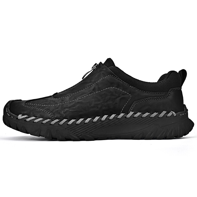 Туфли мужские Men"s Casual Men Low-Top Laoks, хаки — фото 2