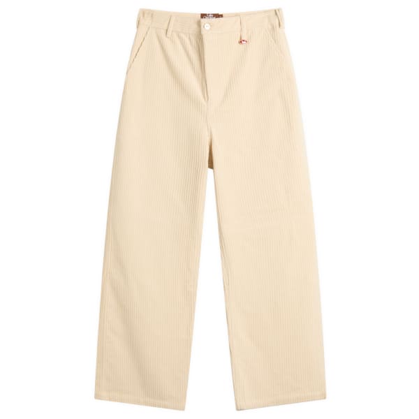 

Белые вельветовые рабочие брюки Late Checkout, белый