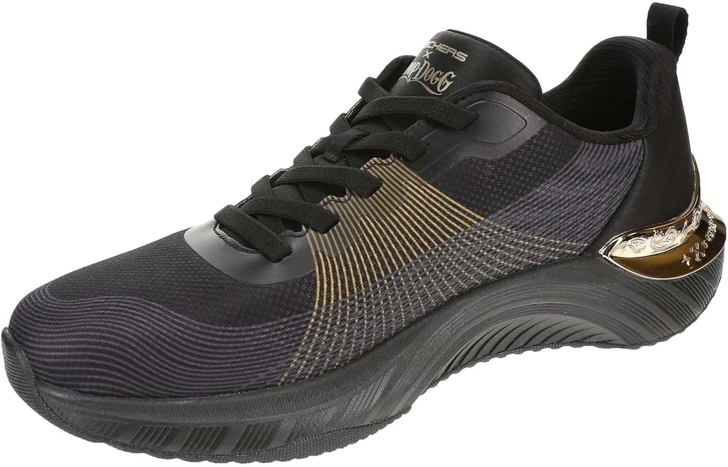 Мужские кроссовки Skechers Snoop Ace Cyber ​​Walker, Black Black Multi — фото 4