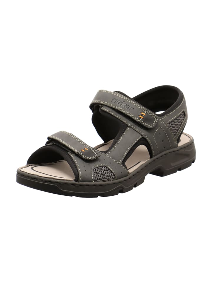 

Rieker Черные сандалии