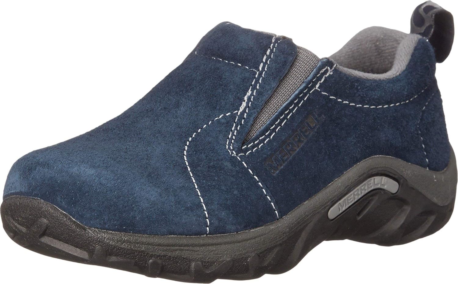 Детские кожаные кроссовки Jungle Moc Merrell, Big Kid (8-12 Years) INDIA INK. — фото 3