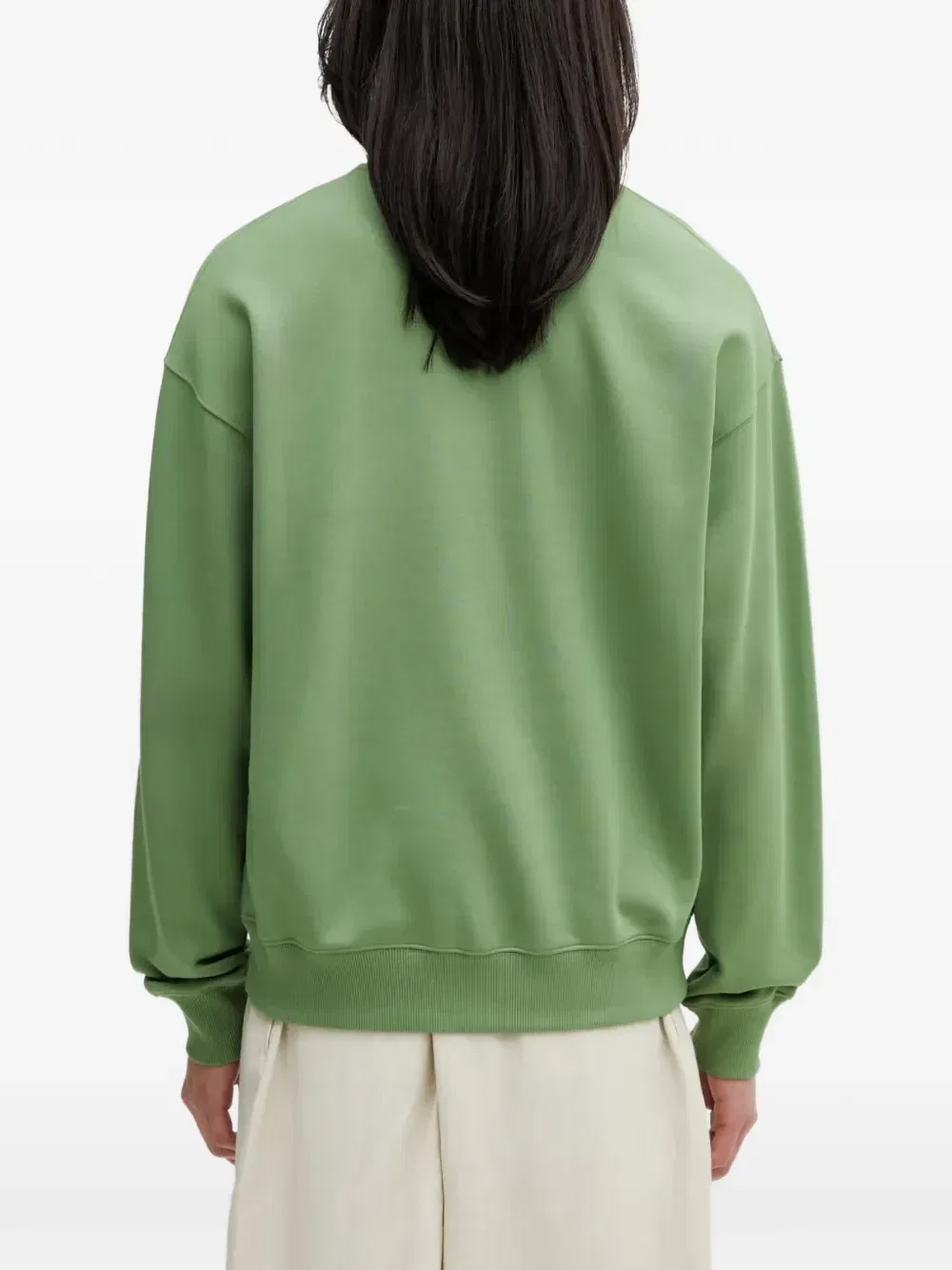 Свитшот Lacoste с вышивкой, зеленый — фото 4