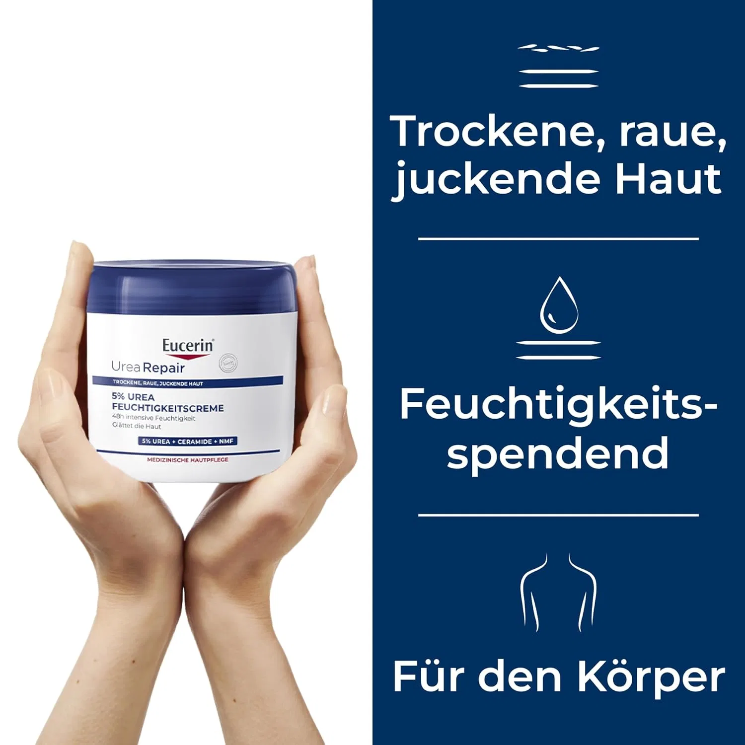 Крем для тела Eucerin UreaRepair Plus 5% Urea, 450 мл Eucerin — фото 3