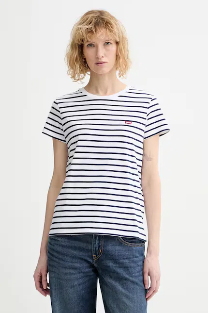 Футболка с коротким рукавом Perfect Tee Levi's, белый