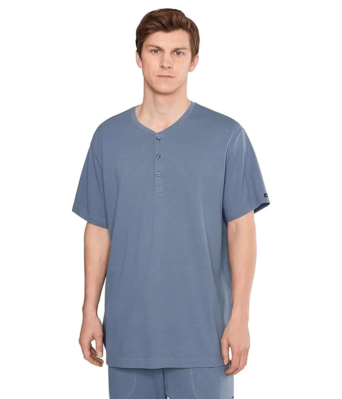 Футболка хенли с коротким рукавом Polo Ralph Lauren, Bluestone