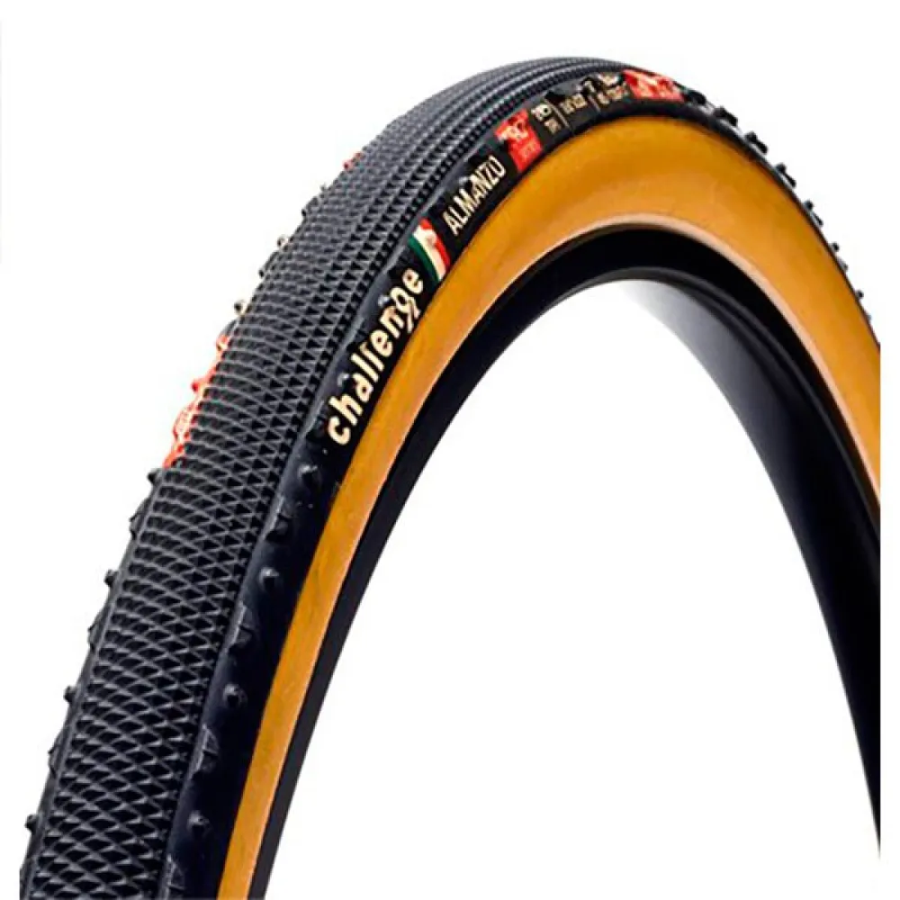 

Гравийная шина Challenge Almanzo Pro Hand Made Tubeless 700C x 33, коричневый
