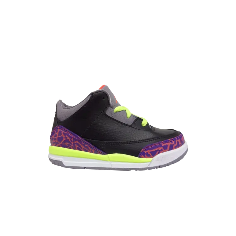 

Кроссовки Air Jordan 3 Retro TD 'Atomic Red', черный