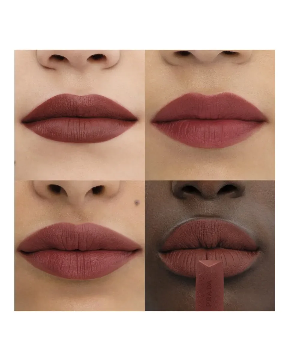 Помада с легкой текстурой и долгим сроком стойкости Monochrome Hyper Matte Prada Beauty, B03 — фото 4