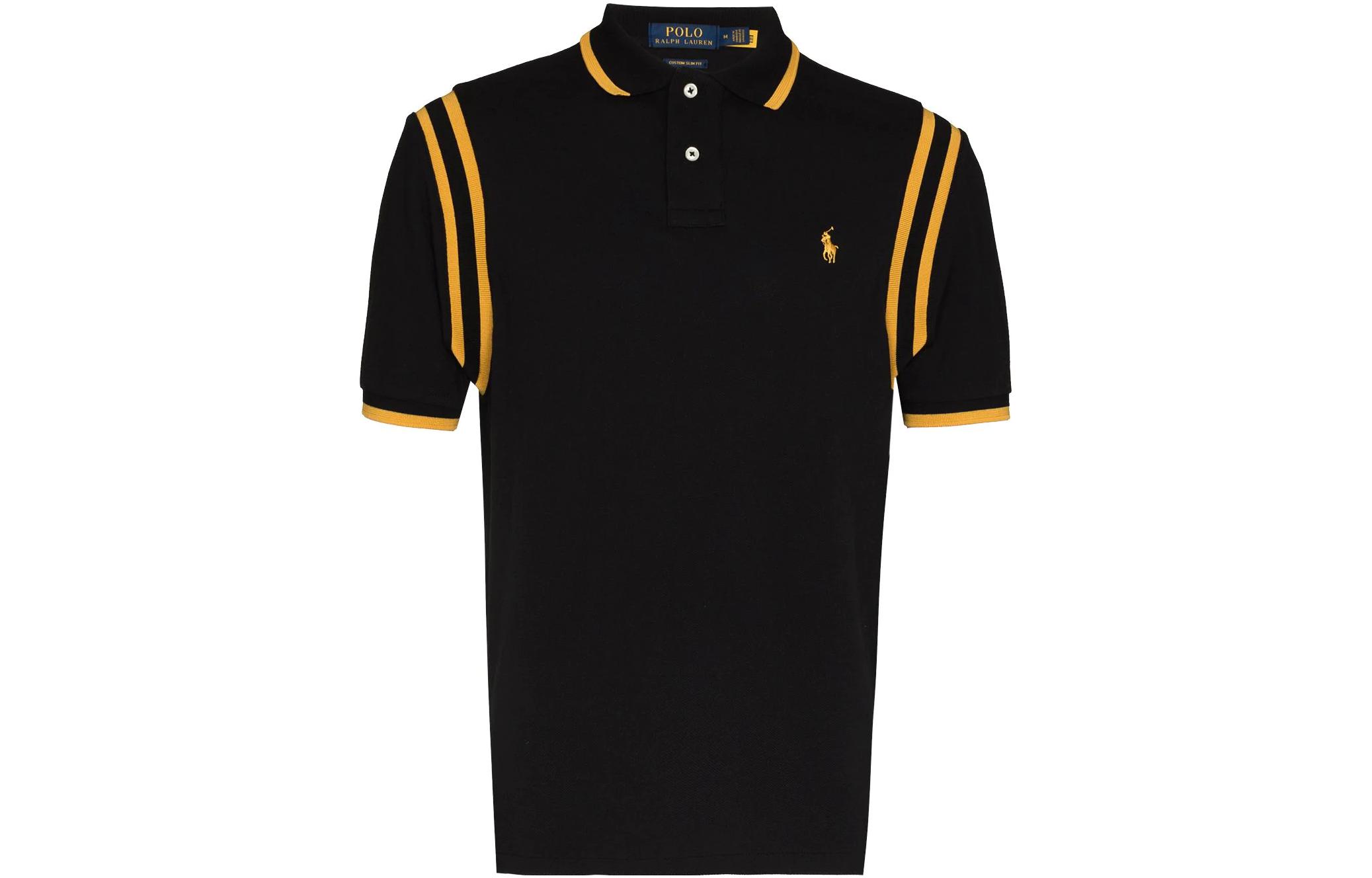 

Polo Ralph Lauren Мужская черная рубашка-поло SS22