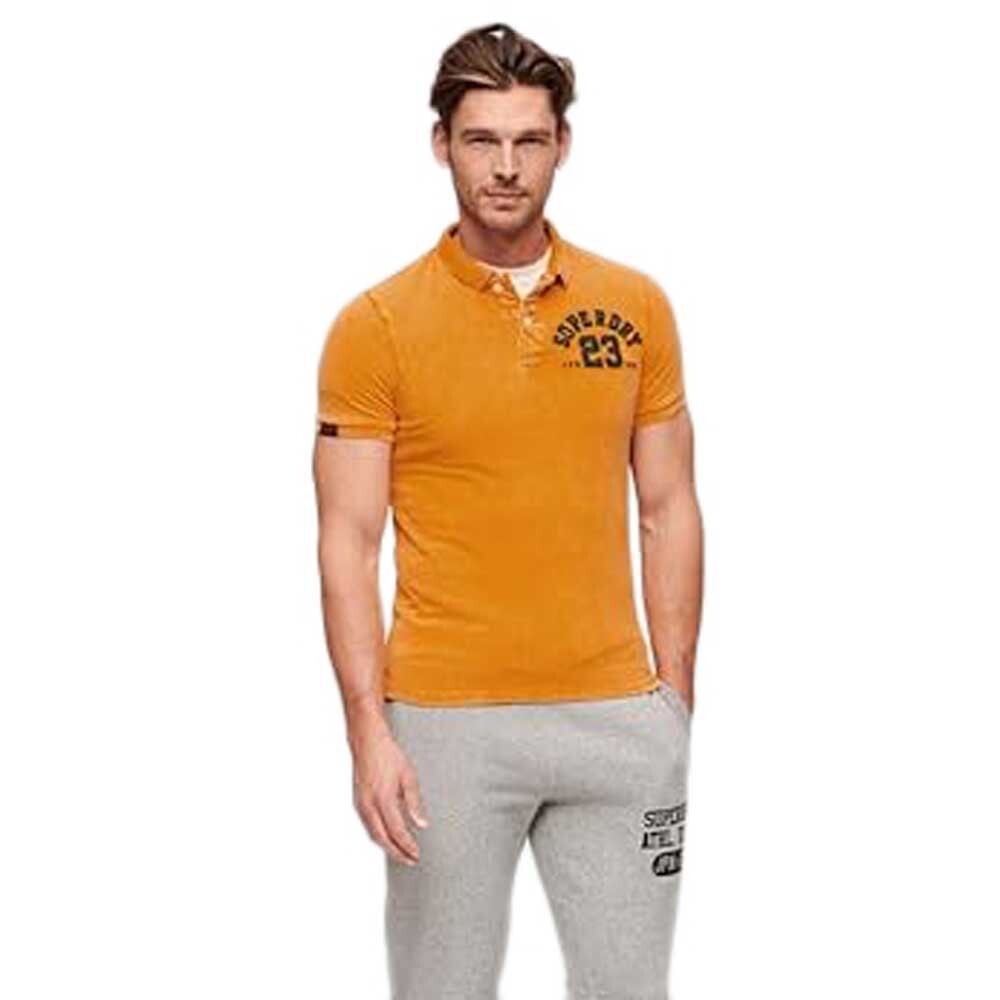 

Поло Superdry Vintage Athletic, оранжевый