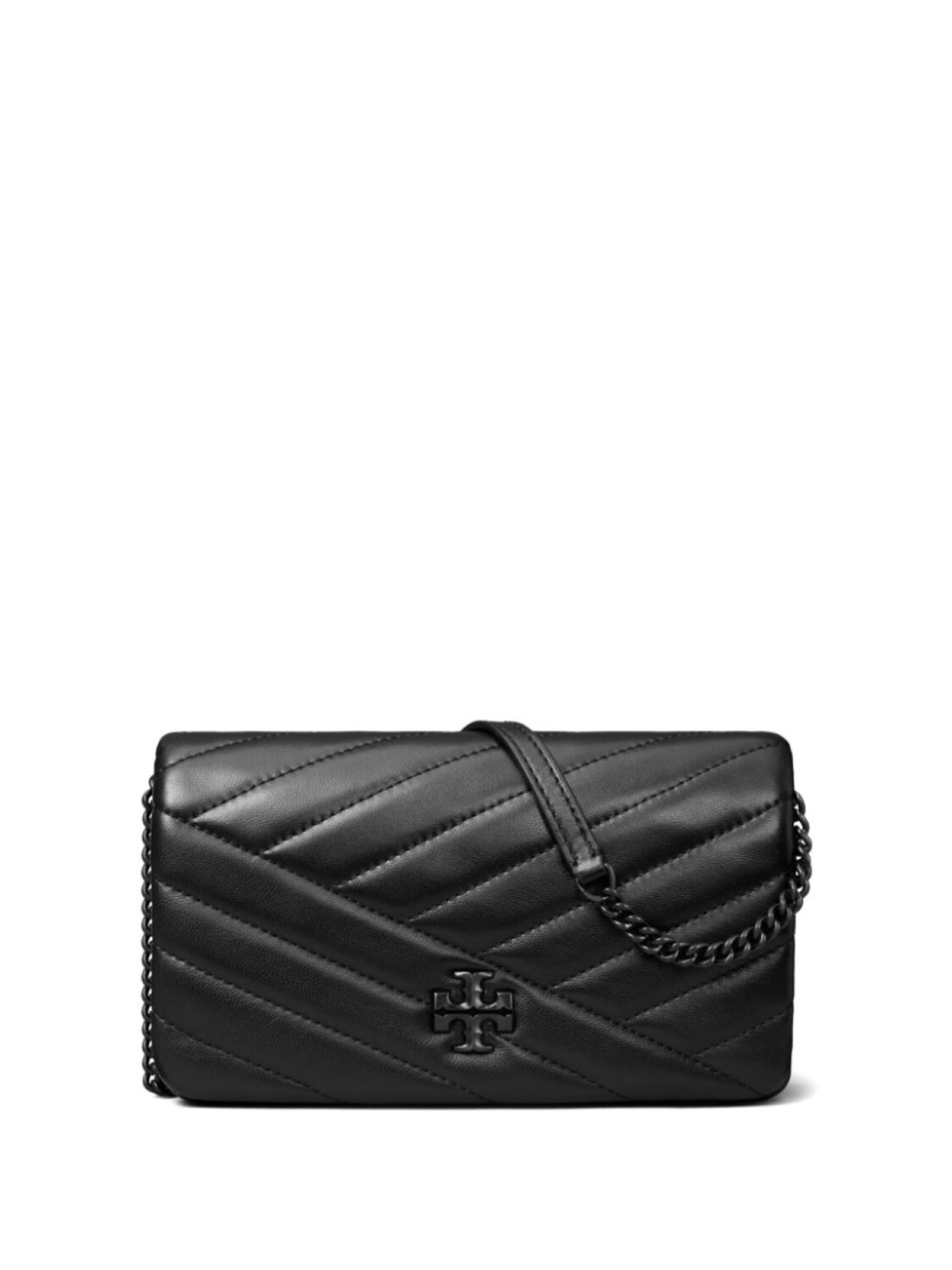 

Tory Burch кошелек Kira Chevron, черный