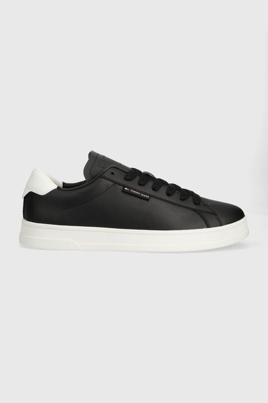 

Кроссовки TJM LEATHER LOW CUPSOLE Tommy Jeans, черный