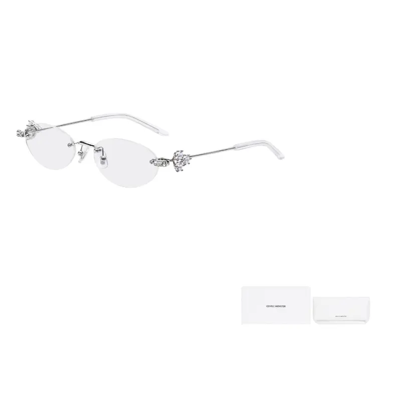 

GENTLE MONSTER Очки солнцезащитные Orora 02, Silver