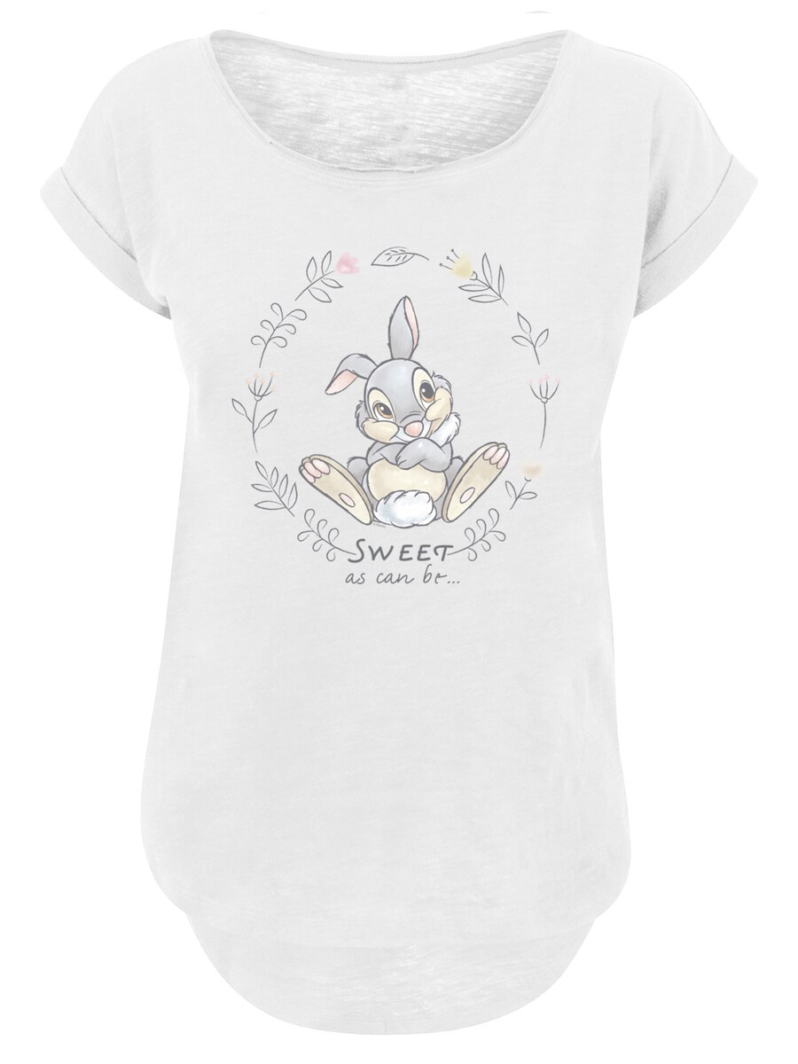

Рубашка F4NT4STIC Disney Klopfer Thumper Sweet As Can Be, белый