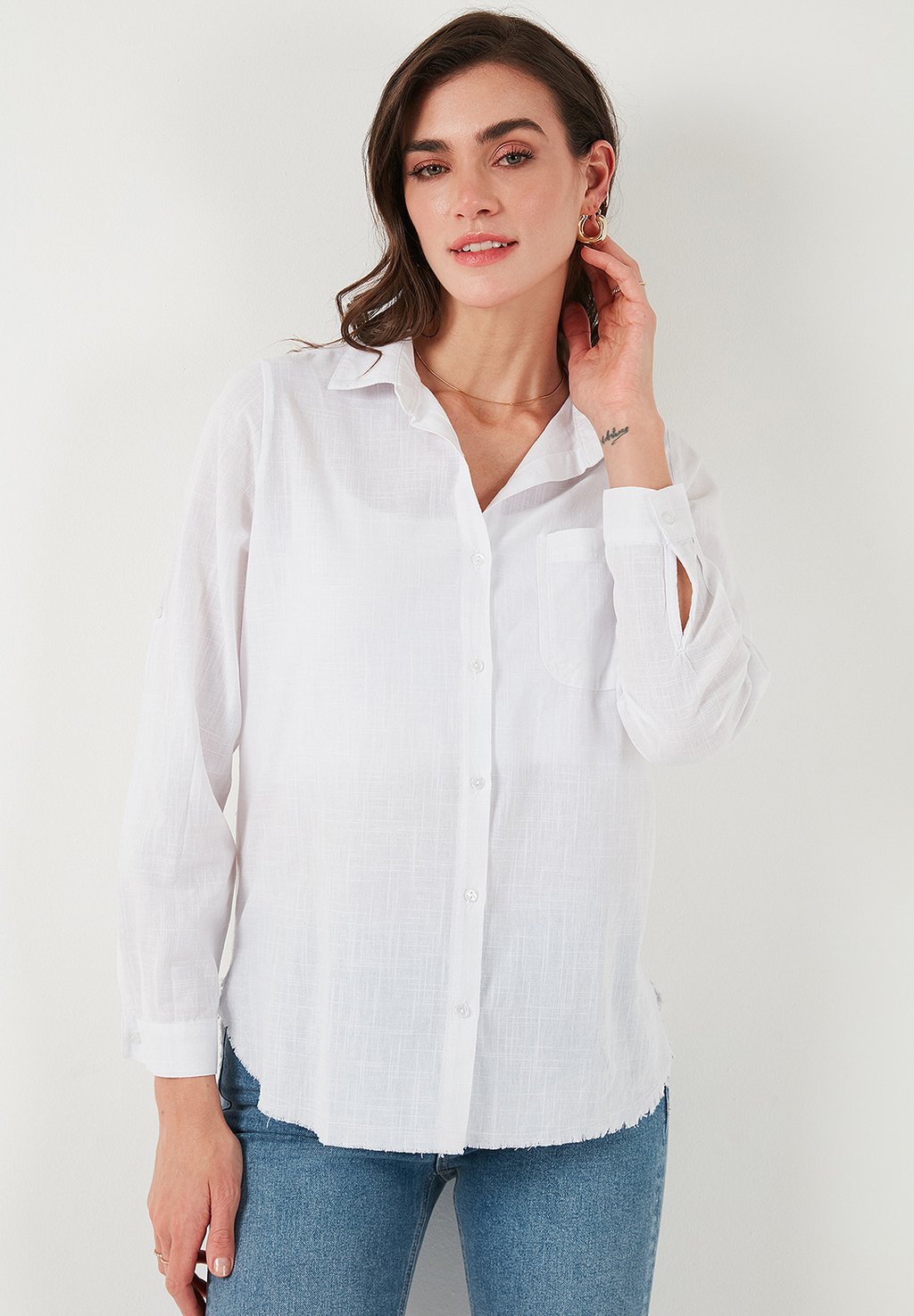 

Рубашка REGULAR FIT LELA, белый