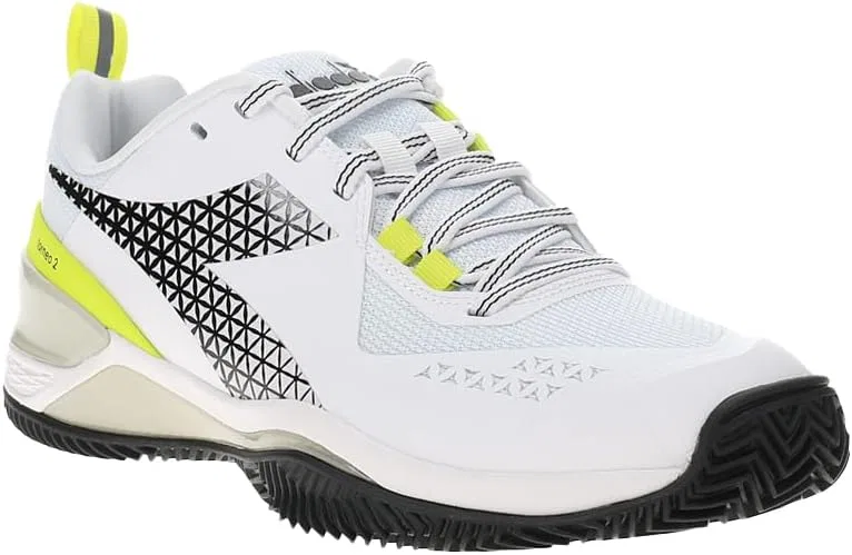 Кроссовки теннисные Diadora Blushield Torneo 2 Clay, белый — фото 2