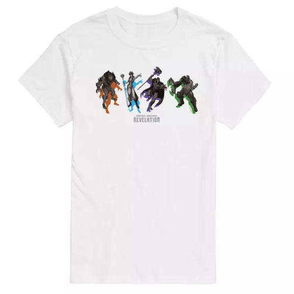 

Мужская футболка с принтом He-Man Masters of the Universe Licensed Character, белый
