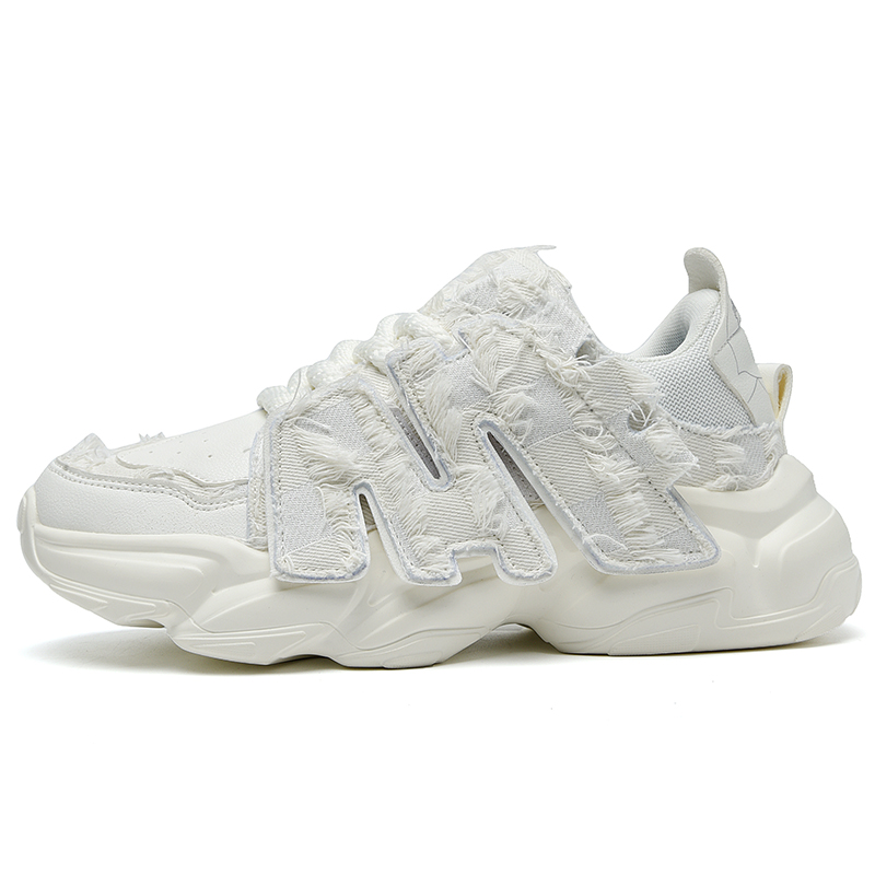 

Износостойкие, дышащие низкие массивные кроссовки унисекс Bide·Pan, бежевый