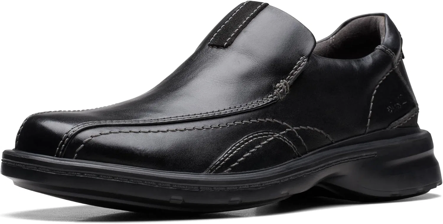 Мужские туфли Clarks Gessler StepOxford, Black Leather