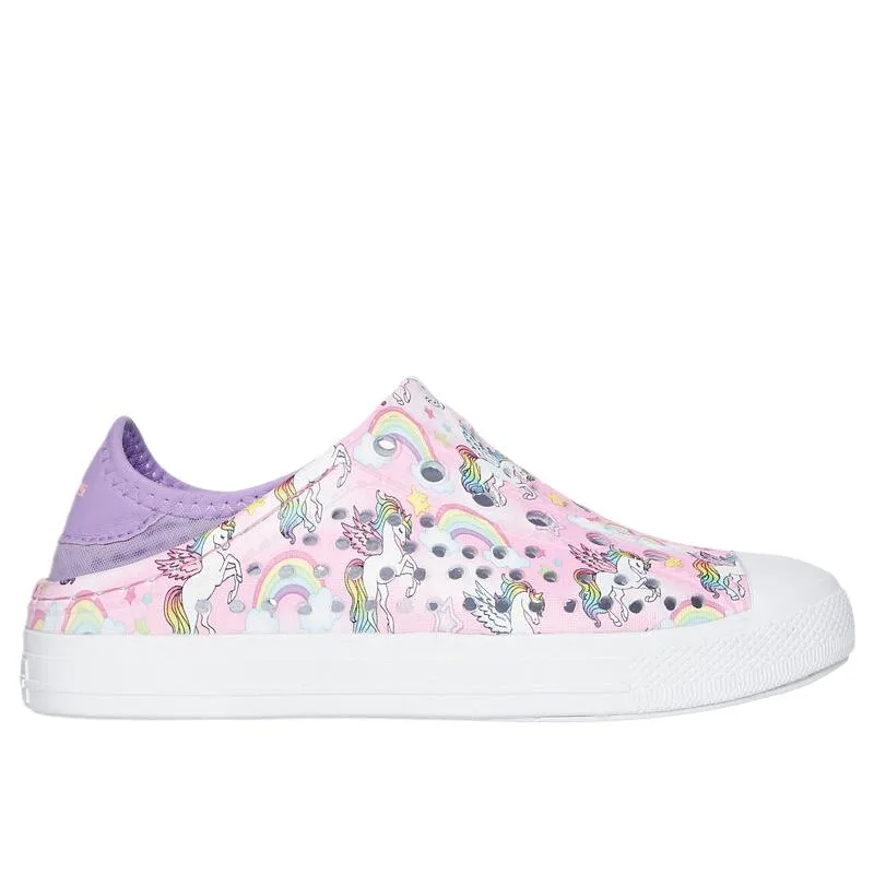 Skechers Kids Low top детские сандалии Pink Teenagers — фото 2