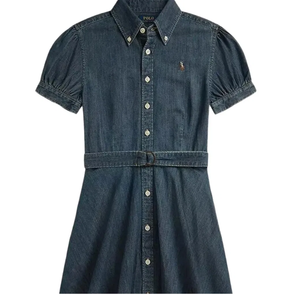 Платье Regular Kids' Polo Ralph Lauren, Blue — фото 4