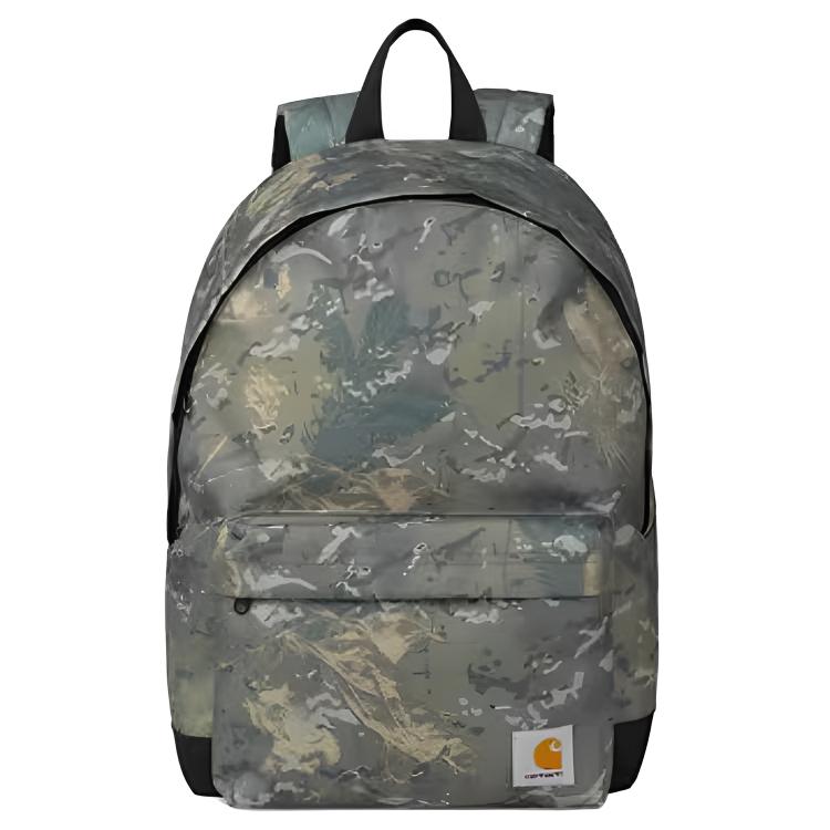 

Carhartt WIP Полиэстеровый рюкзак унисекс камуфляжный комбинированный зеленый, Camouflage Combination Green