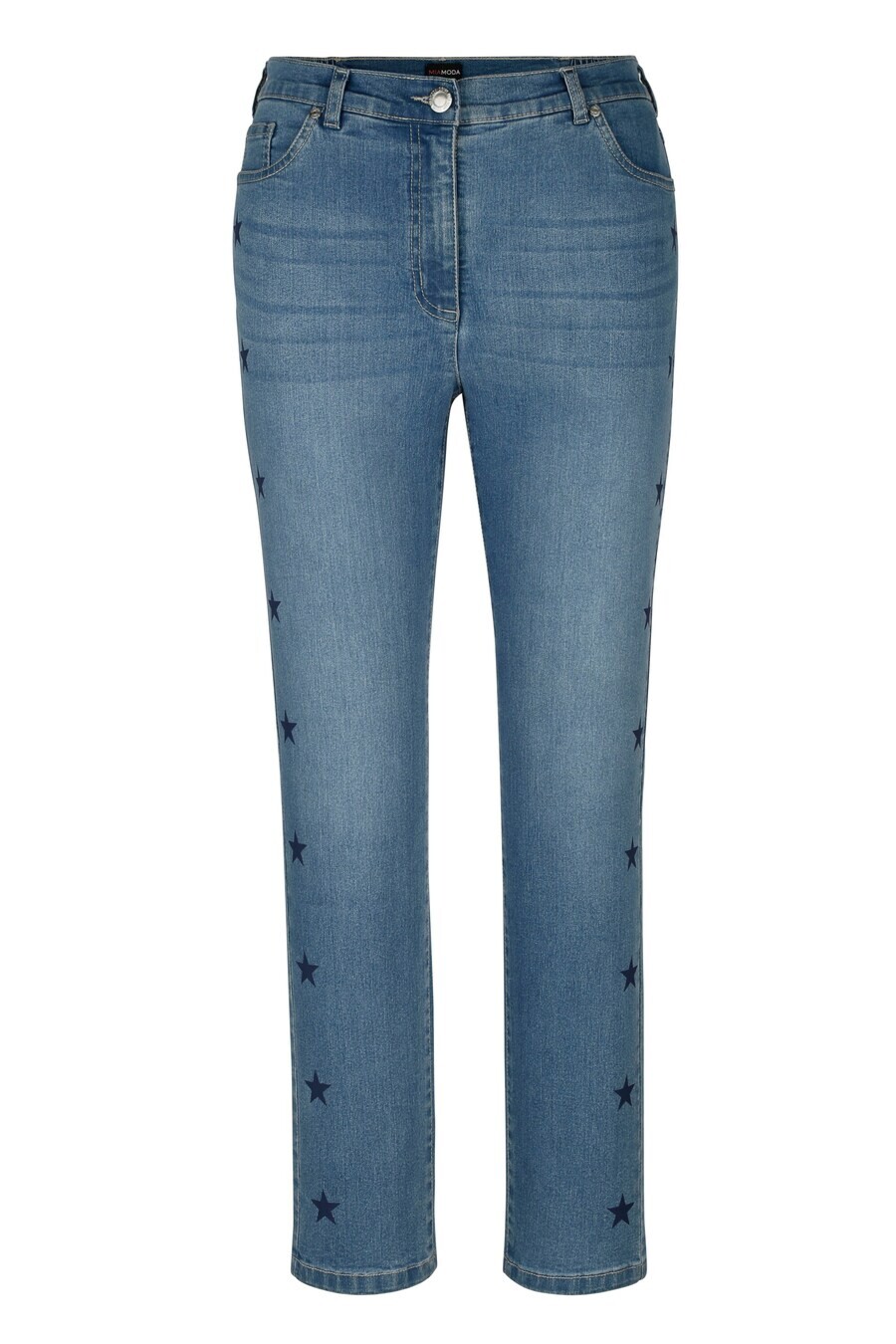 

Джинсы MIAMODA Slim fit Jeans, синий деним