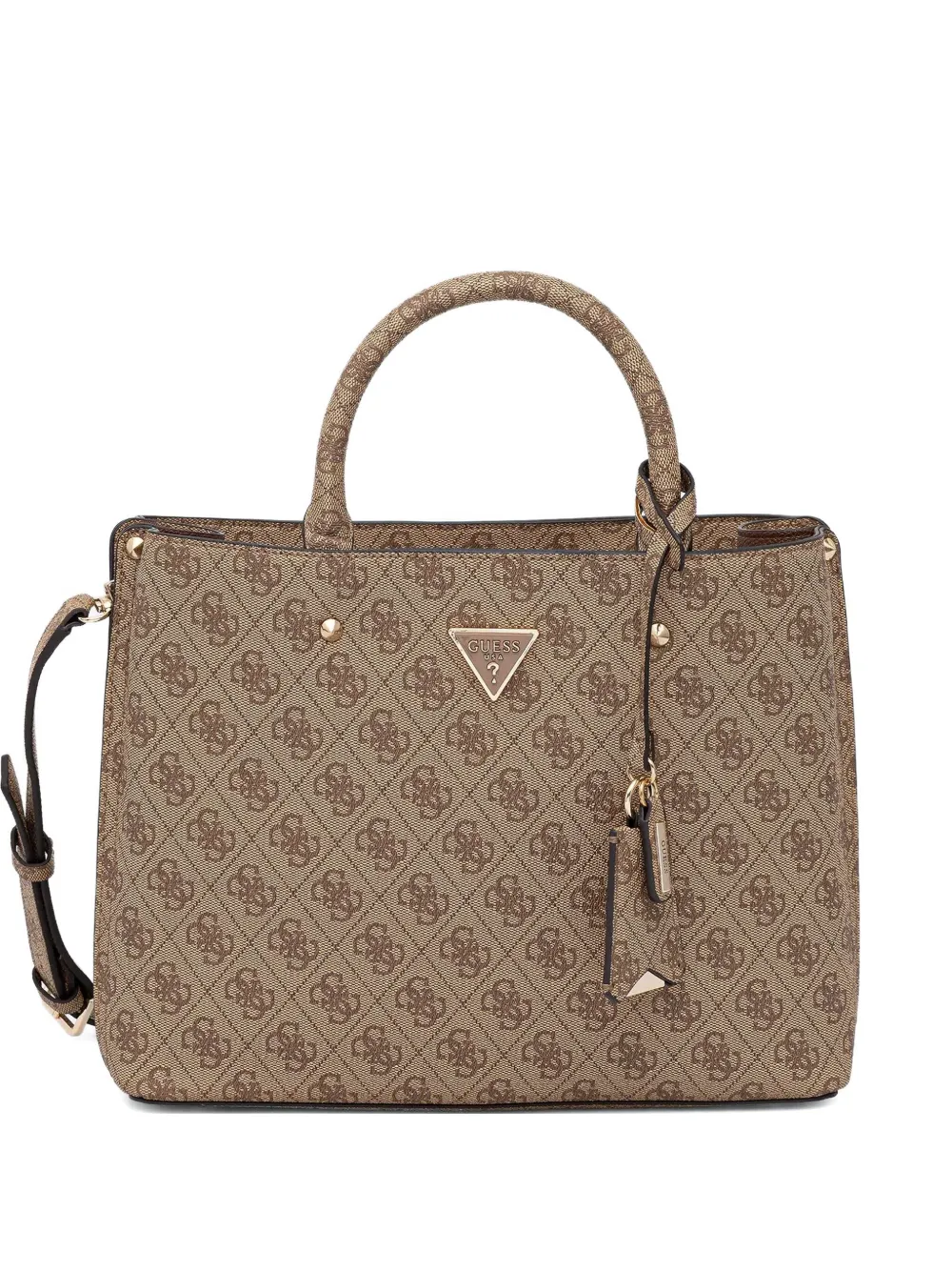 

Сумка через плечо с монограммой Guess Usa, коричневый