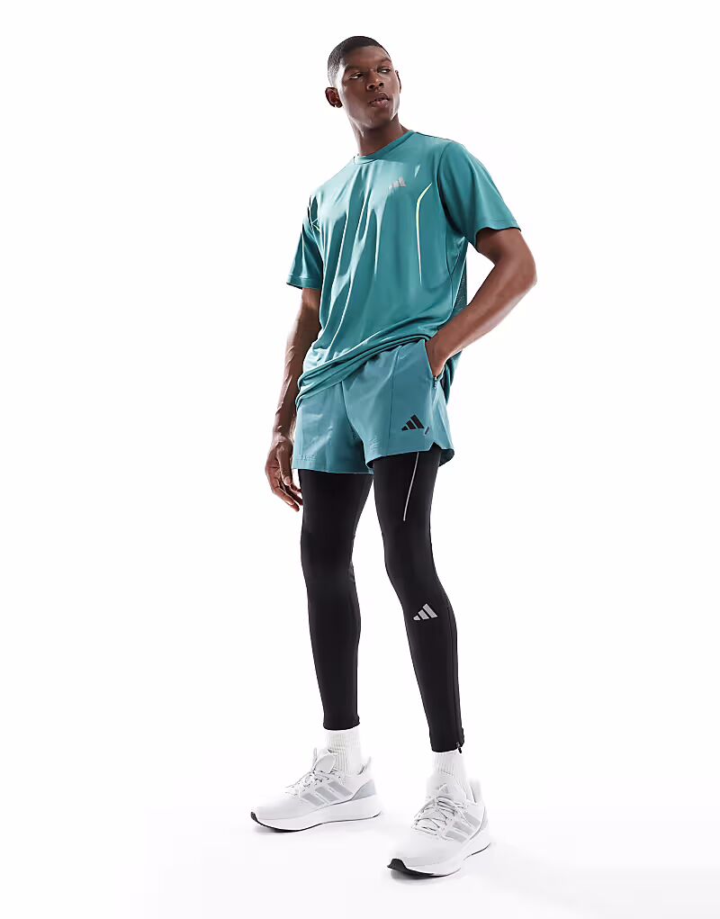 шорты Adidas performance Power в любимом бирюзовом цвете — фото 3