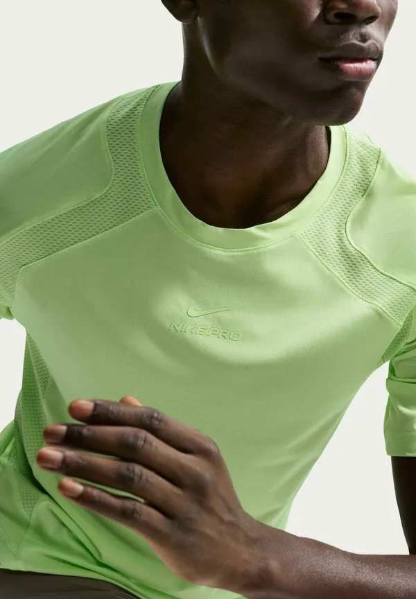 Спортивная футболка Nike Performance, Lt Liquid Lime/Lime Ice/(Lt Liquid Lime) — фото 3