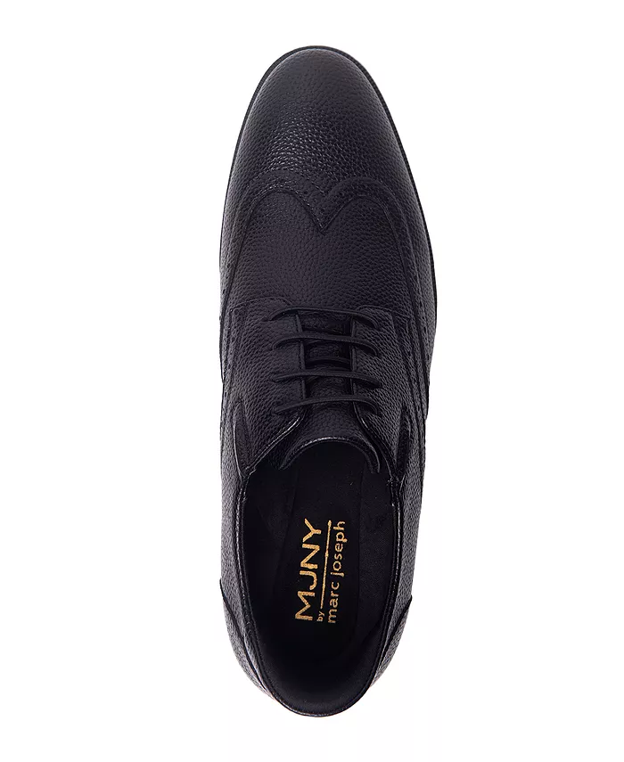 Howard Street технология Hands-Free Slip On оксфорды Wingtip Marc Joseph New York, черный — фото 4