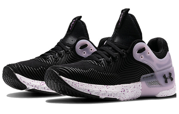 Кроссовки hovr apex 2 sports shoes black/purple Under Armour, черный — фото 3
