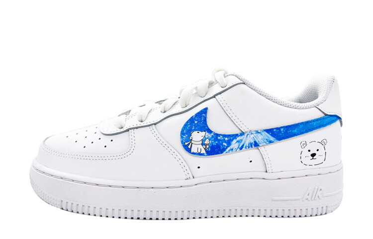 

Кроссовки для скейтбординга Air Force 1 женские, низкие, синие Nike, Синий, Кроссовки для скейтбординга Air Force 1 женские, низкие, синие Nike