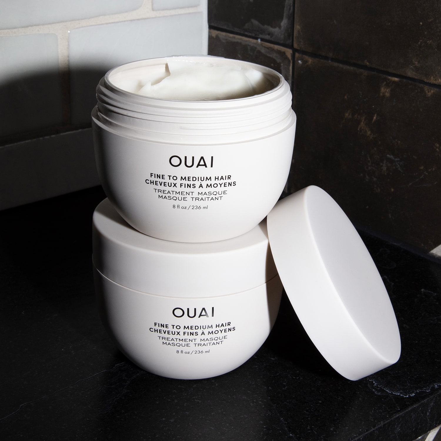 Средство для ухода за тонкими/средними волосами - маска для волос Ouai, 100 ml — фото 3