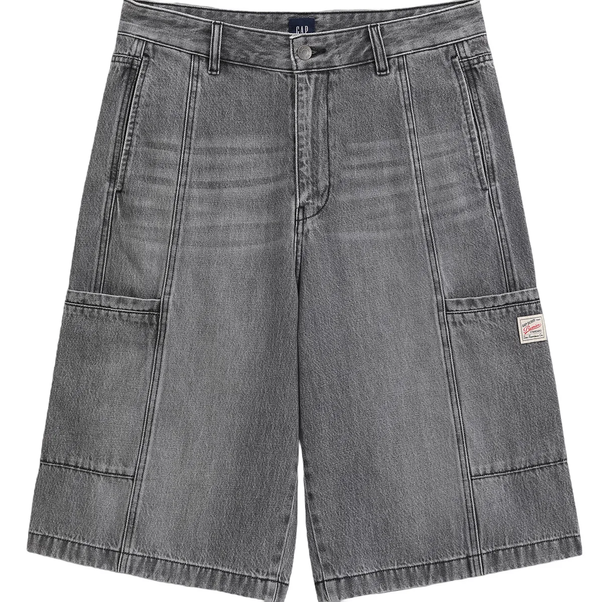 Джинсовые шорты GAP серые