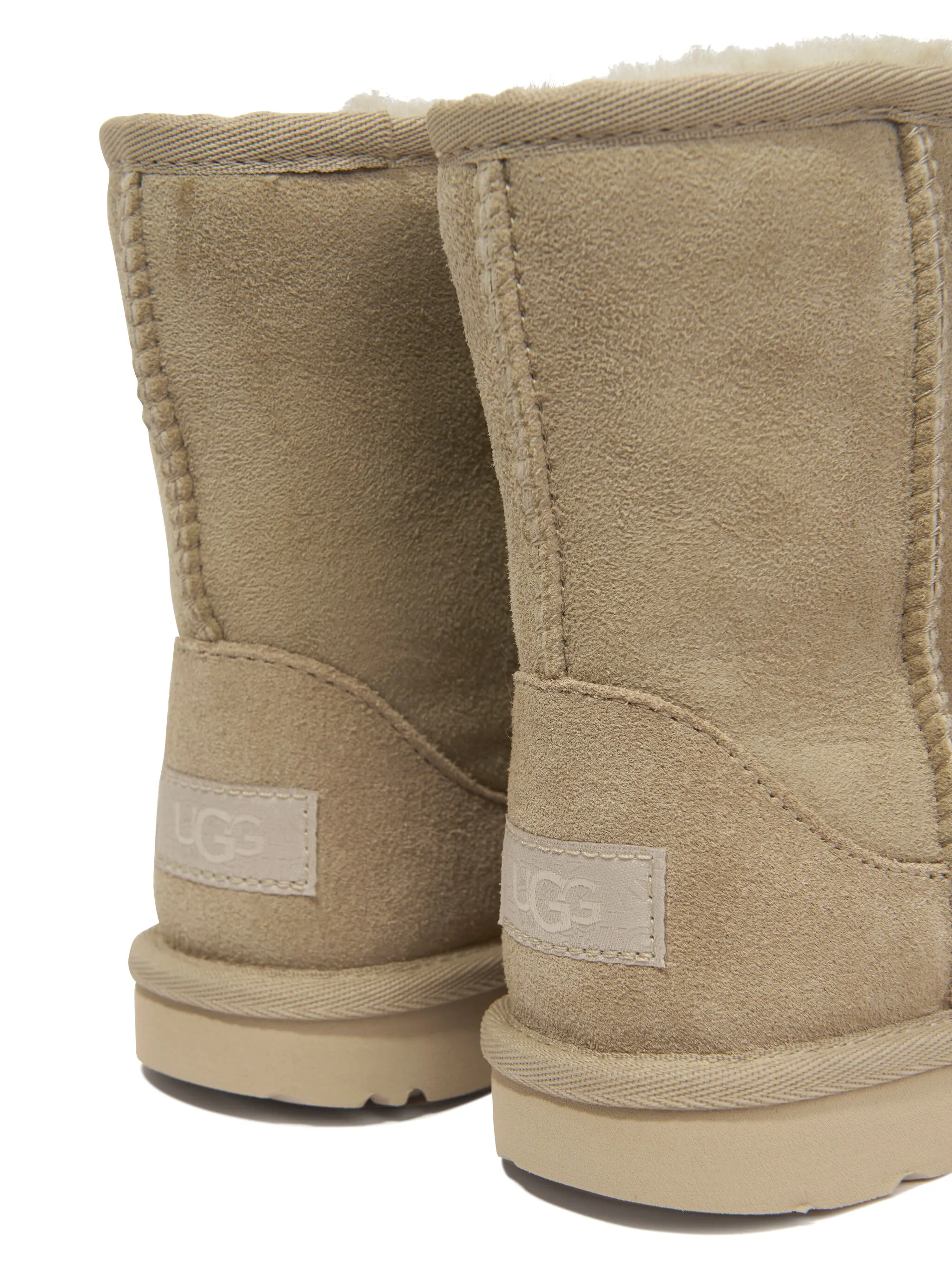 Угги Classic Short II Ugg Kids, нейтральный — фото 3