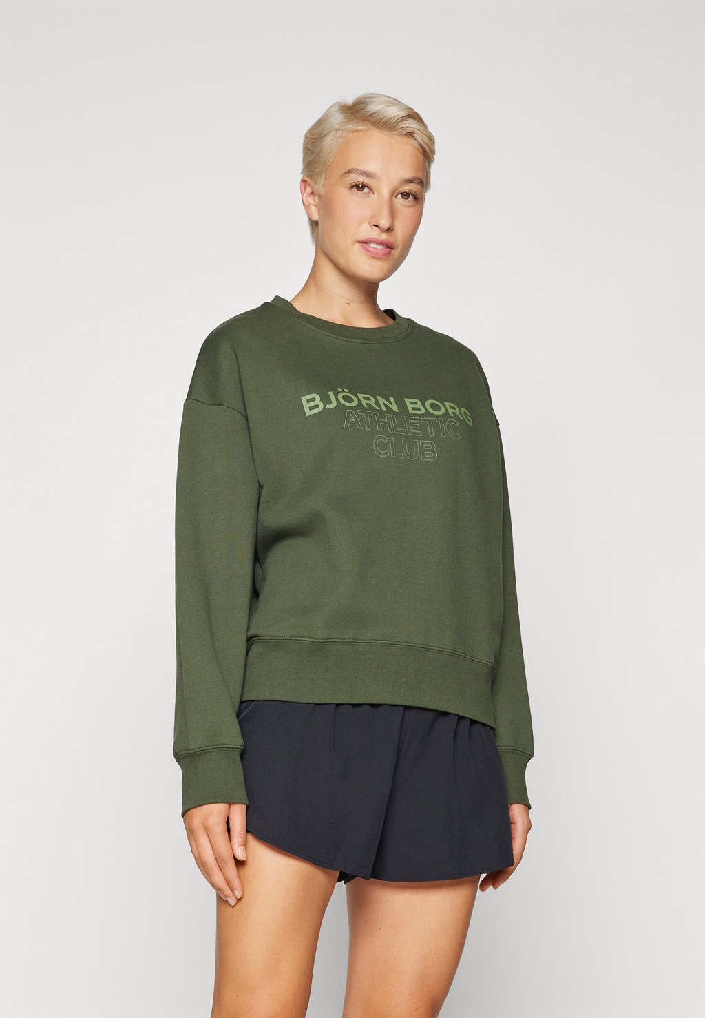 

Толстовка BOYFRIEND CREW Björn Borg, оливковый