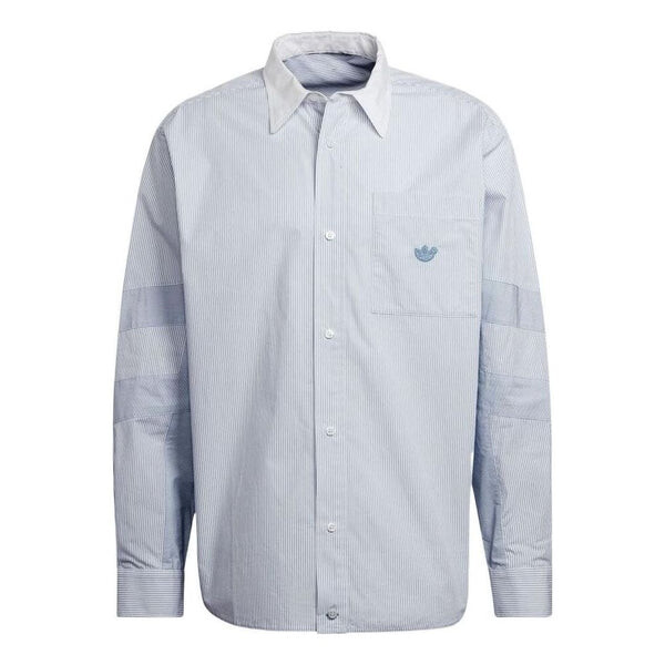 

Рубашка adidas originals Casual Sports Long Sleeves Shirt Sky Blue, синий