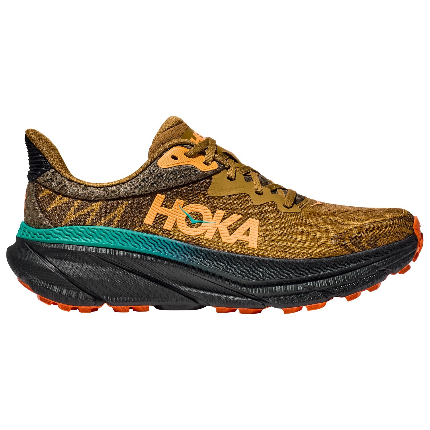 

Кроссовки для бега по пересеченной местности Hoka Challenger 7, цвет Honey/Black